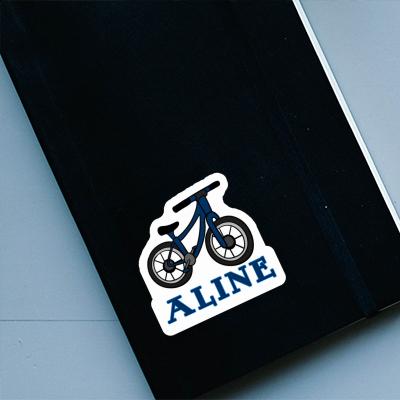 Aline Sticker Fahrrad Laptop Image