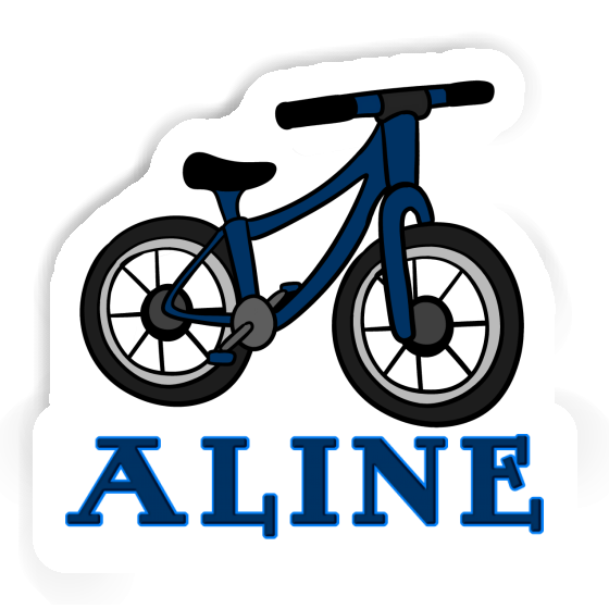 Sticker Aline Mountain Bike Laptop Image