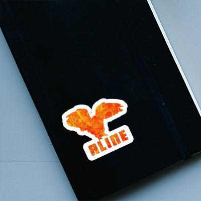 Sticker Aline Owl Image