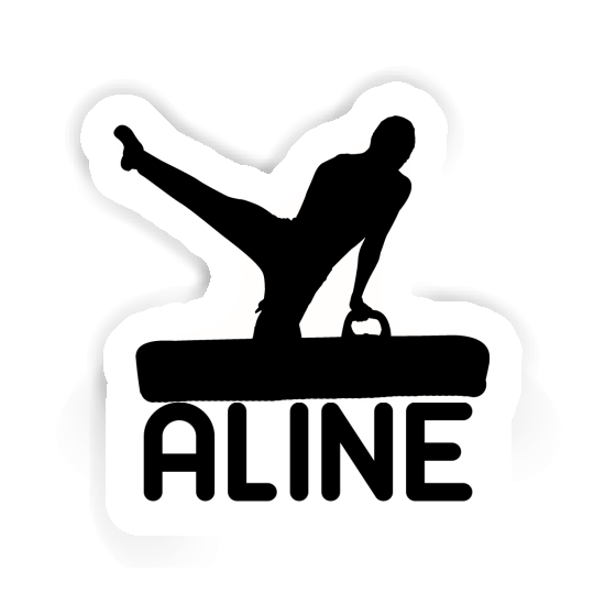 Sticker Aline Gymnast Notebook Image