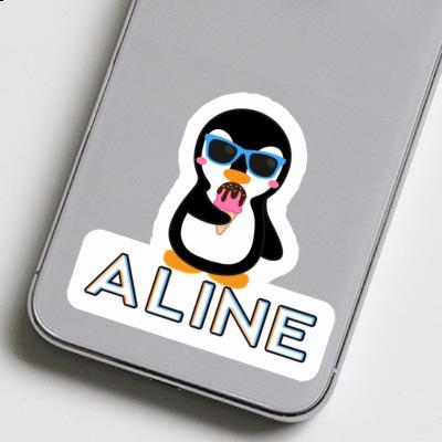 Aline Sticker Penguin Laptop Image