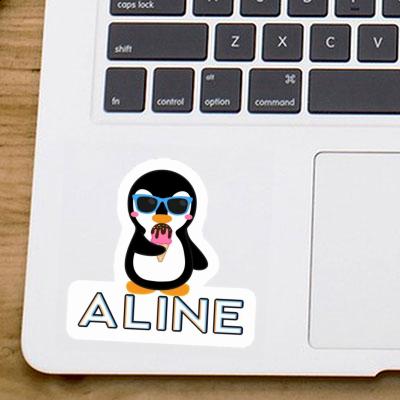 Aline Sticker Penguin Notebook Image