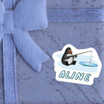 Sticker Aline Fisherman Image