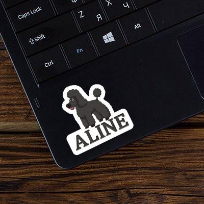 Aline Sticker Poodle Notebook Image