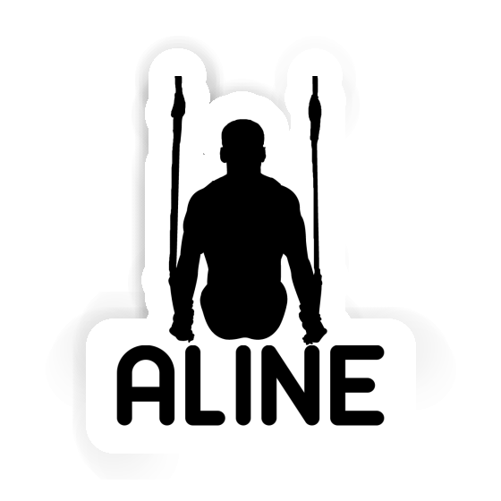 Sticker Ring gymnast Aline Image