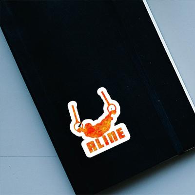 Aline Sticker Ring gymnast Image