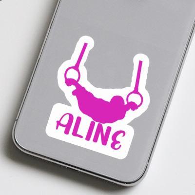 Ring gymnast Sticker Aline Image