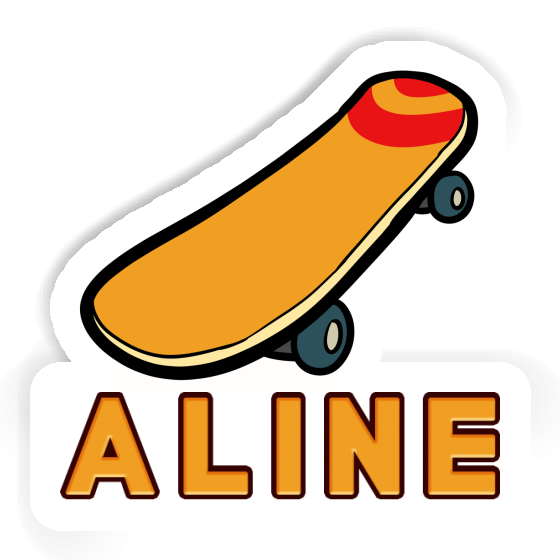 Sticker Aline Skateboard Gift package Image