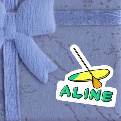 Aline Sticker Stand Up Paddle Notebook Image