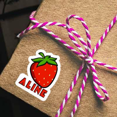 Aline Sticker Strawberry Image