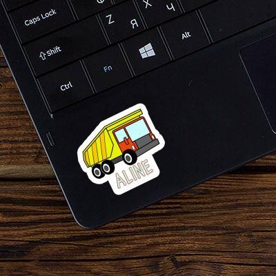 Dump Truck Sticker Aline Gift package Image