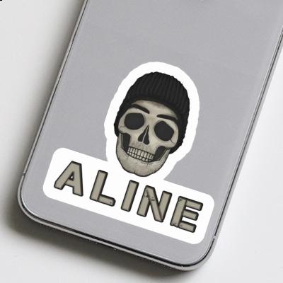 Sticker Skull Aline Gift package Image