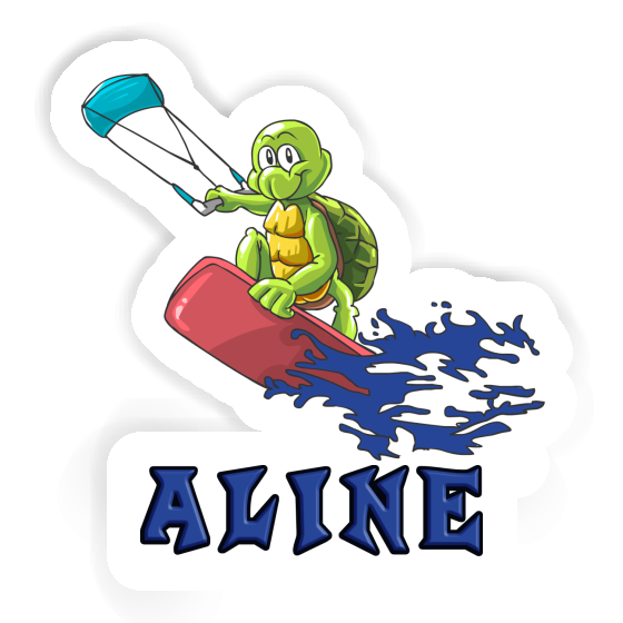 Kitesurfer Sticker Aline Gift package Image