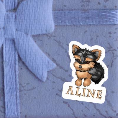 Sticker Aline Yorkie Image