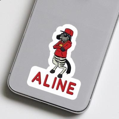 Aline Sticker Zebra Image