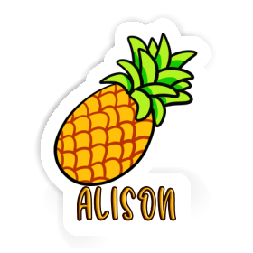 Autocollant Alison Ananas Image