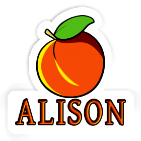 Aprikose Sticker Alison Image