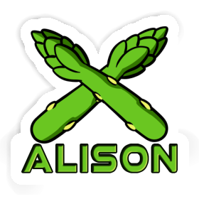 Sticker Alison Asparagus Image