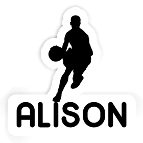 Sticker Basketball Player Alison Image