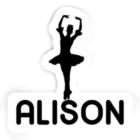 Alison Sticker Ballerina Image