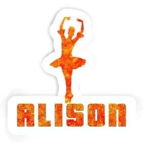 Ballerina Sticker Alison Image