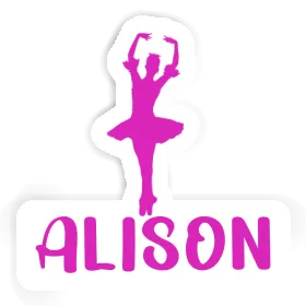 Alison Sticker Ballerina Image