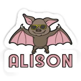 Sticker Bat Alison Image