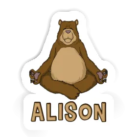 Sticker Alison Yogi Image