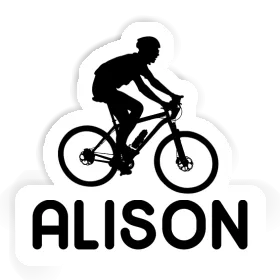 Aufkleber Alison Biker Image