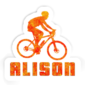 Sticker Biker Alison Image