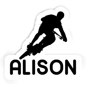 Sticker Biker Alison Image