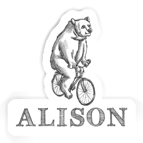 Bear Sticker Alison Image