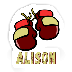 Boxing Glove Sticker Alison Image