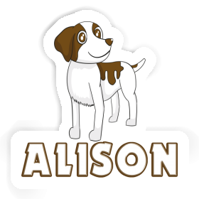 Spaniel Sticker Alison Image