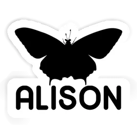 Aufkleber Alison Sommervogel Image