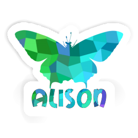 Schmetterling Sticker Alison Image