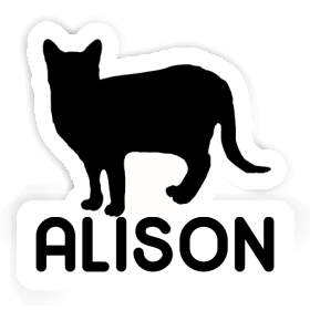 Alison Sticker Cat Image