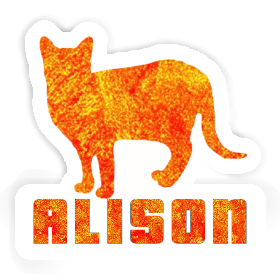 Sticker Cat Alison Image