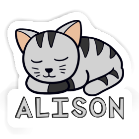 Alison Sticker Cat Image