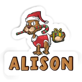 Cat Sticker Alison Image