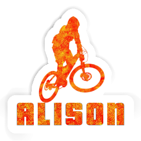 Sticker Alison Downhiller Image