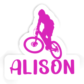 Downhiller Sticker Alison Image