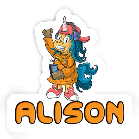 Sticker Alison Hip-Hopper Image