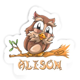 Sticker Owl Alison Image