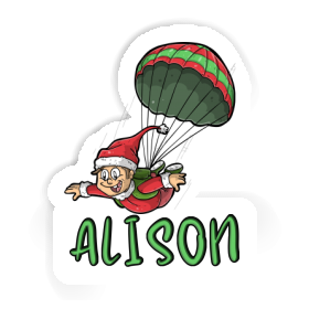 Sticker Alison Skydiver Image