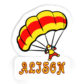 Alison Sticker Parachute Image