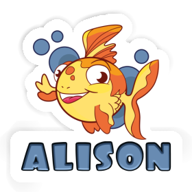 Alison Sticker Fish Image