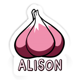 Garlic clove Sticker Alison Image