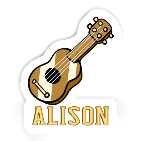 Sticker Alison Gitarre Image