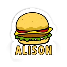 Sticker Alison Beefburger Image